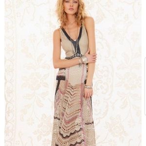 Free People FP Spun crochet dress